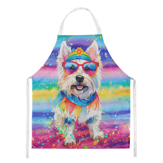 Westie Hippie Dawg Apron