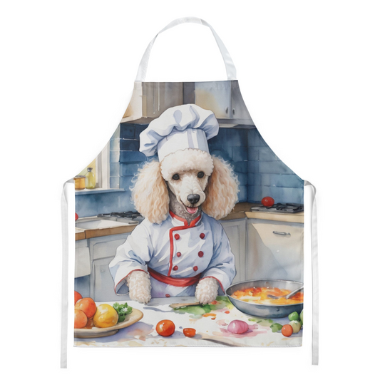 White Poodle The Chef Apron