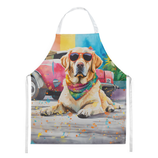 Yellow Labrador Hippie Dawg Apron