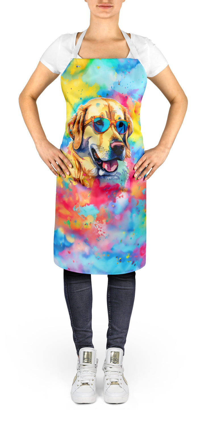 Yellow Labrador Hippie Dawg Apron