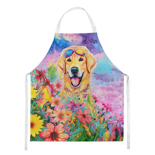 Yellow Labrador Hippie Dawg Apron