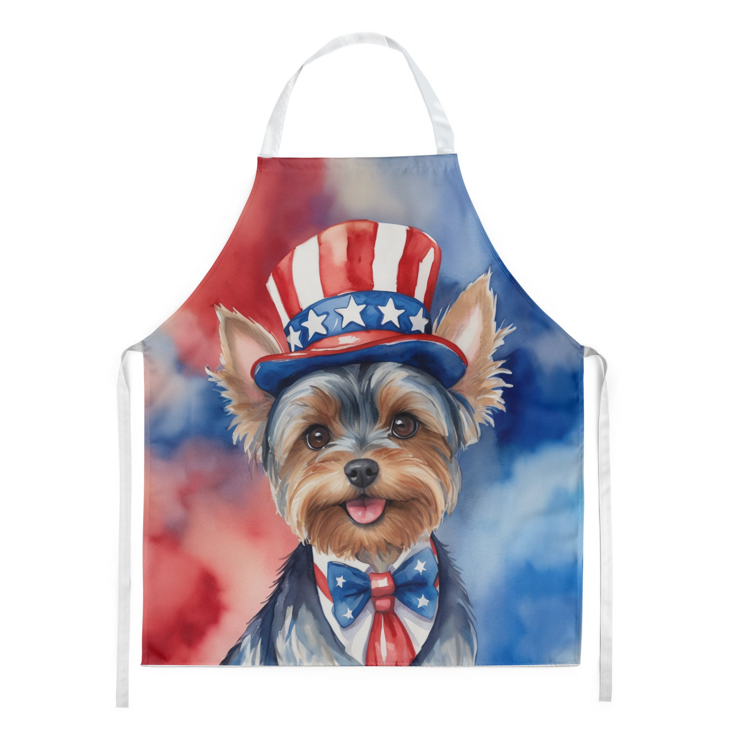 Yorkshire Terrier Patriotic American Apron