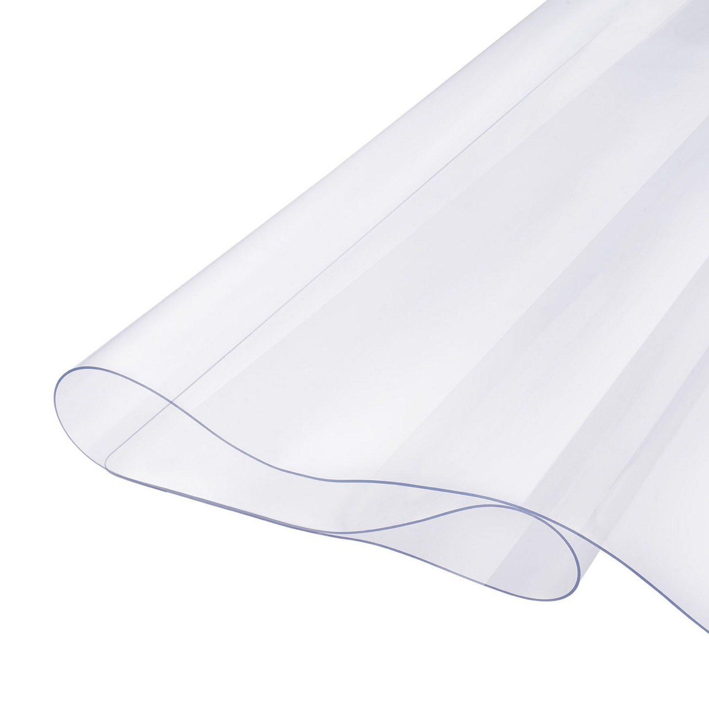 PVC Table Protector 36x54 Inch Clear Plastic Desk Protector 1.5mm Thick