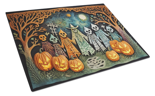 Papel Picado Skeletons Spooky Halloween Glass Cutting Board