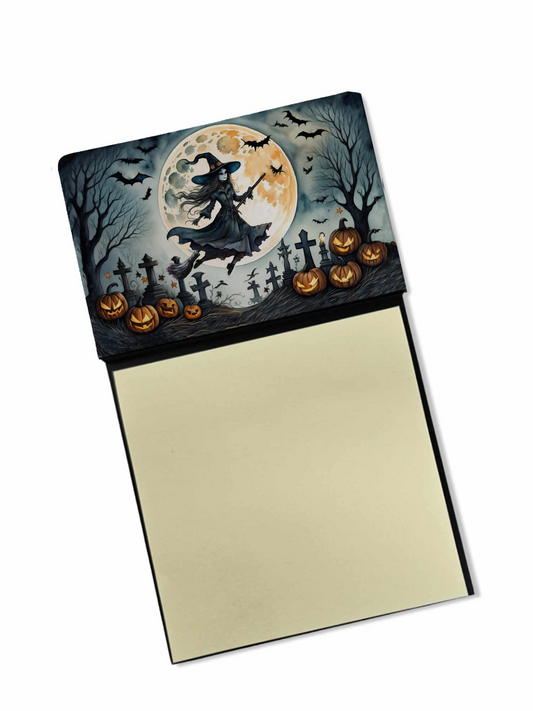 Flying Witch Spooky Halloween Sticky Note Holder