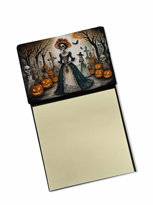 La Catrina Skeleton Spooky Halloween Sticky Note Holder