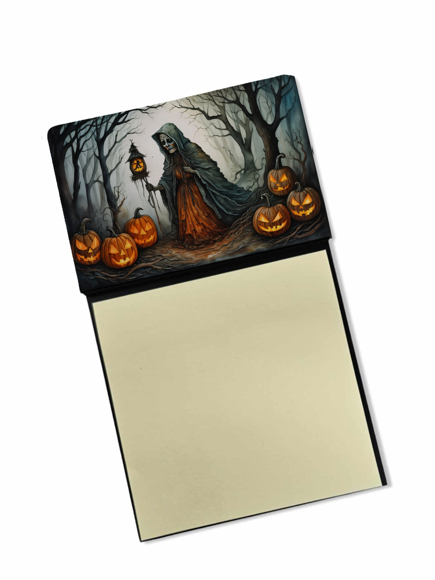 The Weeping Woman Spooky Halloween Sticky Note Holder