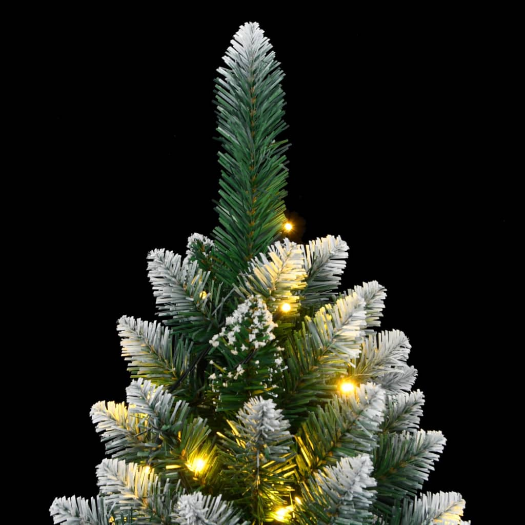 vidaXL Artificial Christmas Tree 150 LEDs 47.2"