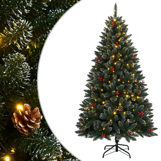 vidaXL Artificial Christmas Tree 150 LEDs 59.1"