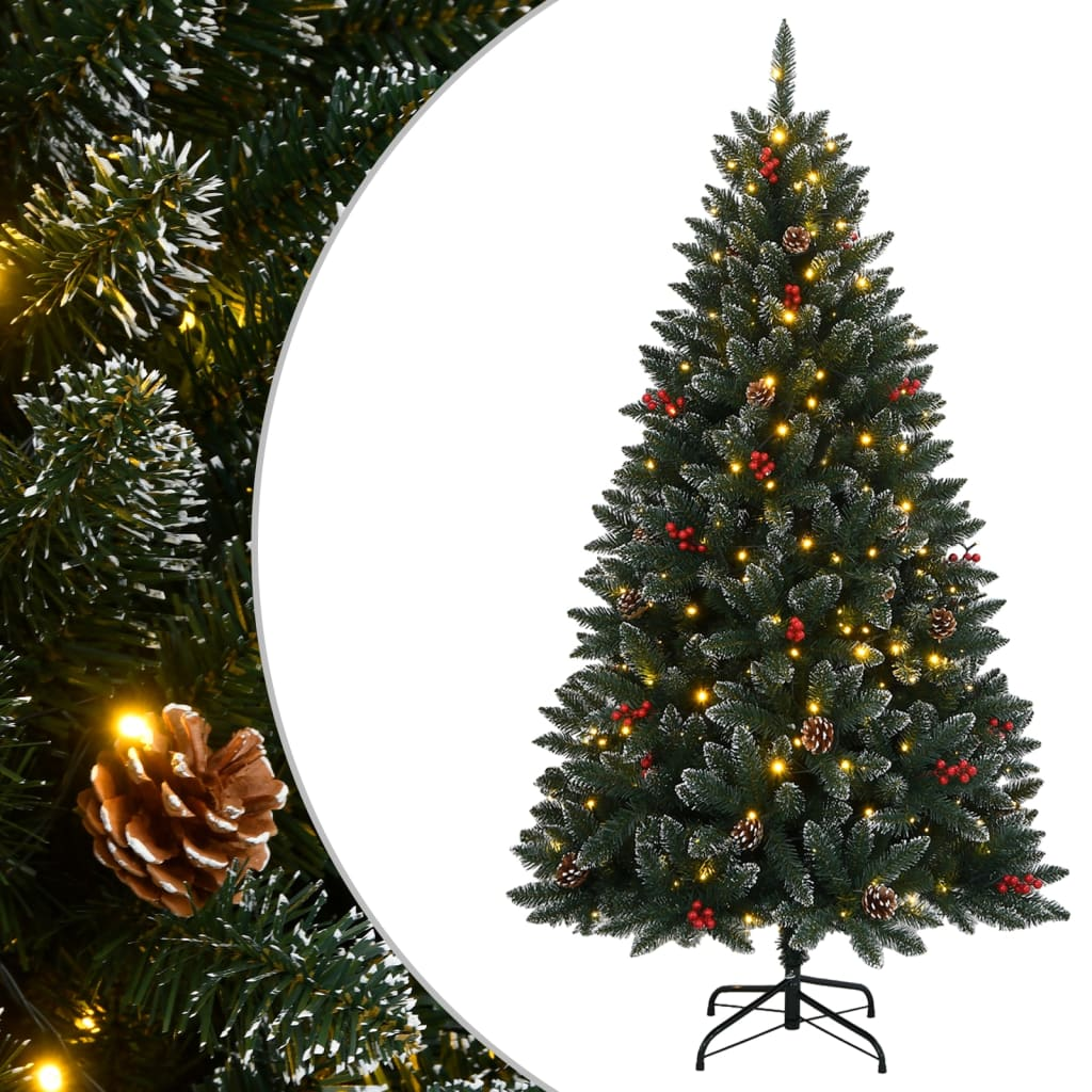 vidaXL Artificial Christmas Tree 300 LEDs 82.7"