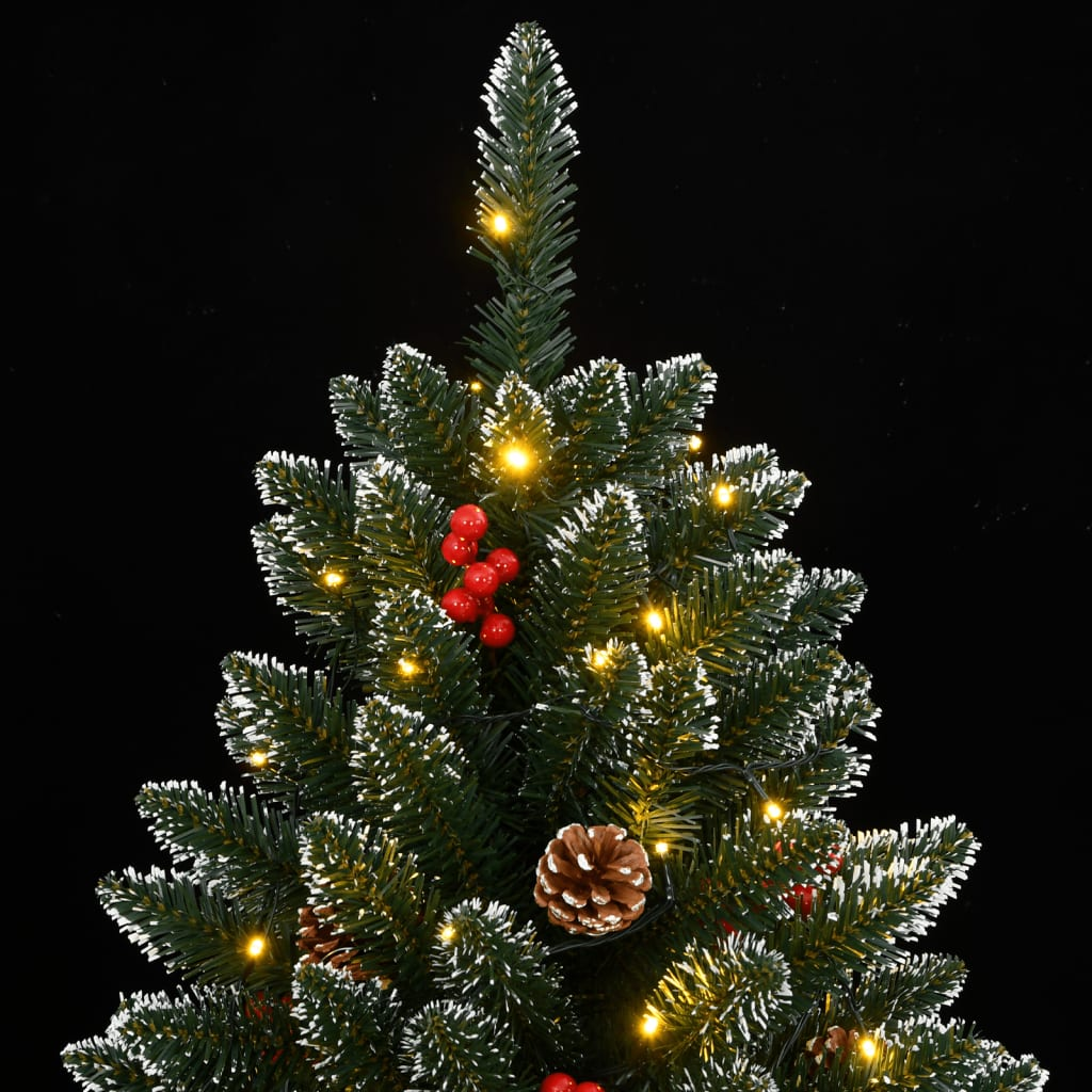 vidaXL Artificial Christmas Tree 300 LEDs 82.7"