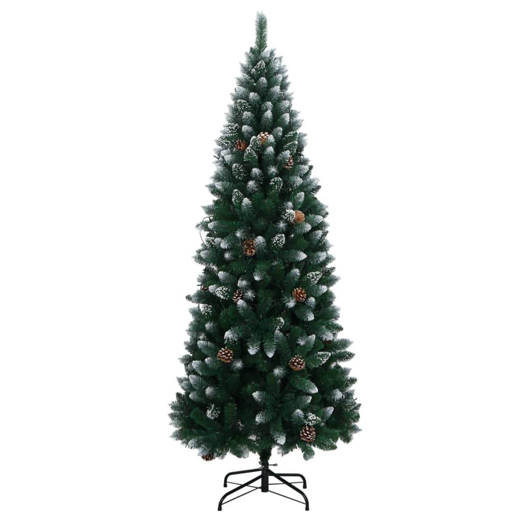 vidaXL Artificial Christmas Tree 300 LEDs 82.7"