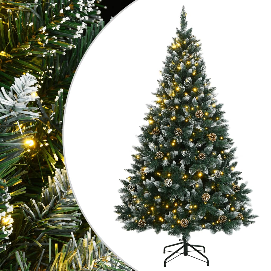 vidaXL Artificial Christmas Tree 150 LEDs 59.1"