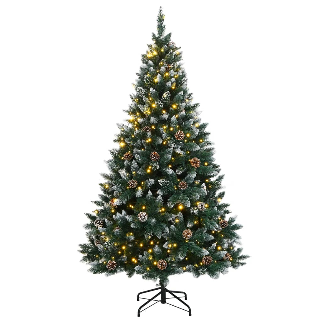 vidaXL Artificial Christmas Tree 150 LEDs 59.1"