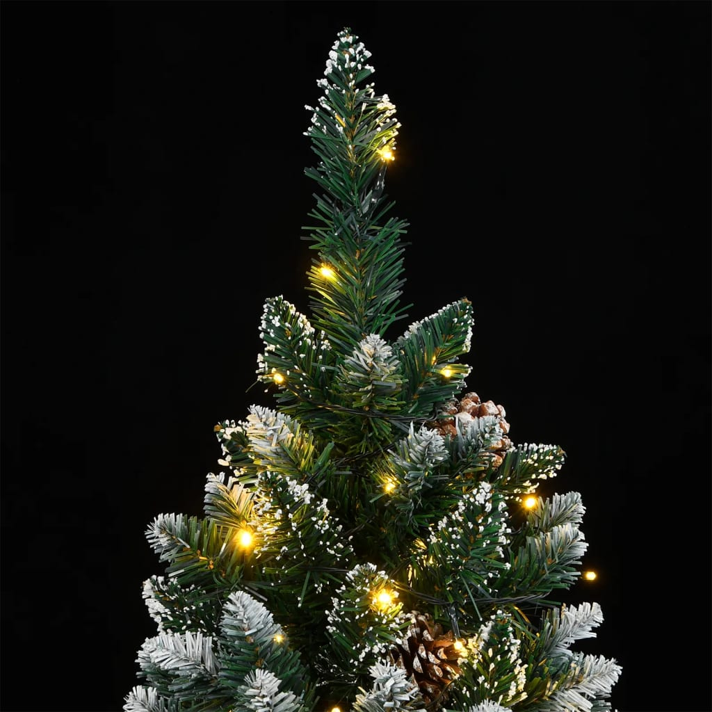 vidaXL Artificial Christmas Tree 300 LEDs 70.9"