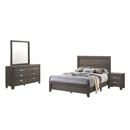 Anastasia 4 Piece Bedroom Set, Twin