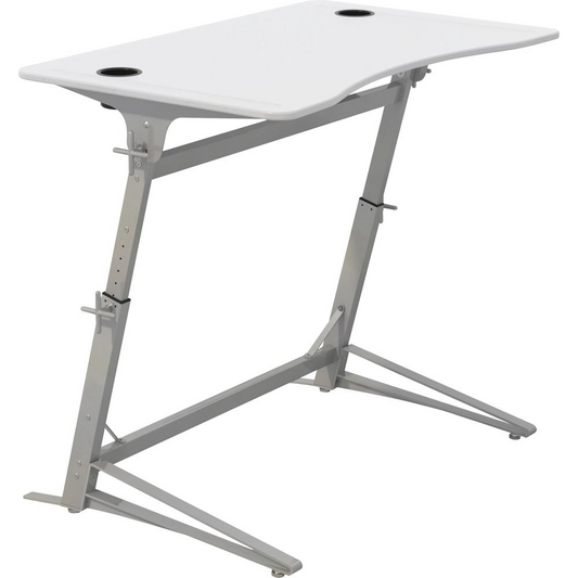 Safco Verve Standing Desk - Table Top Laminated, White Top