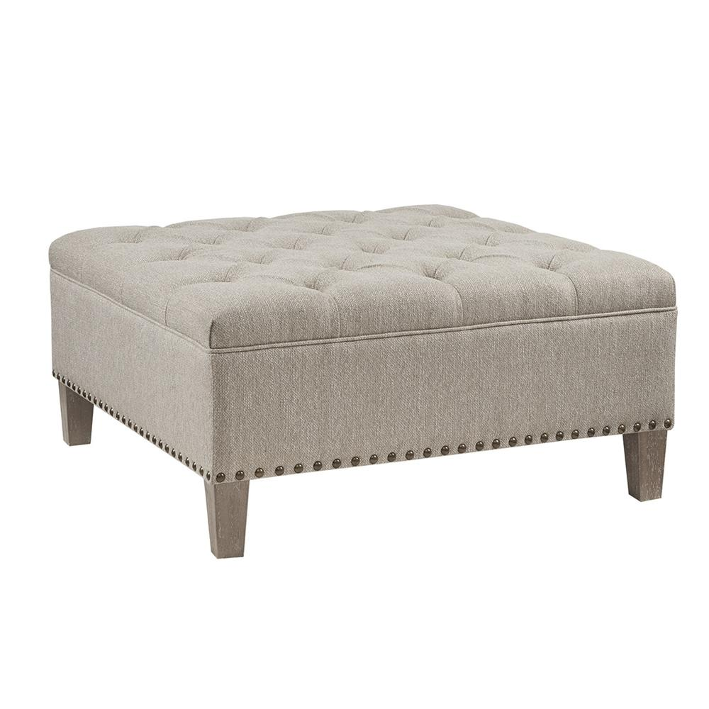 Tufted Square Cocktail Ottoman