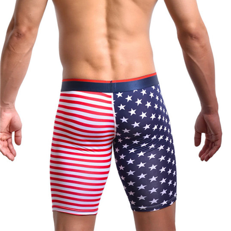 American flag print panties