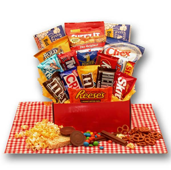 All American Favorites Snack Care Package - candy and chocolate care package