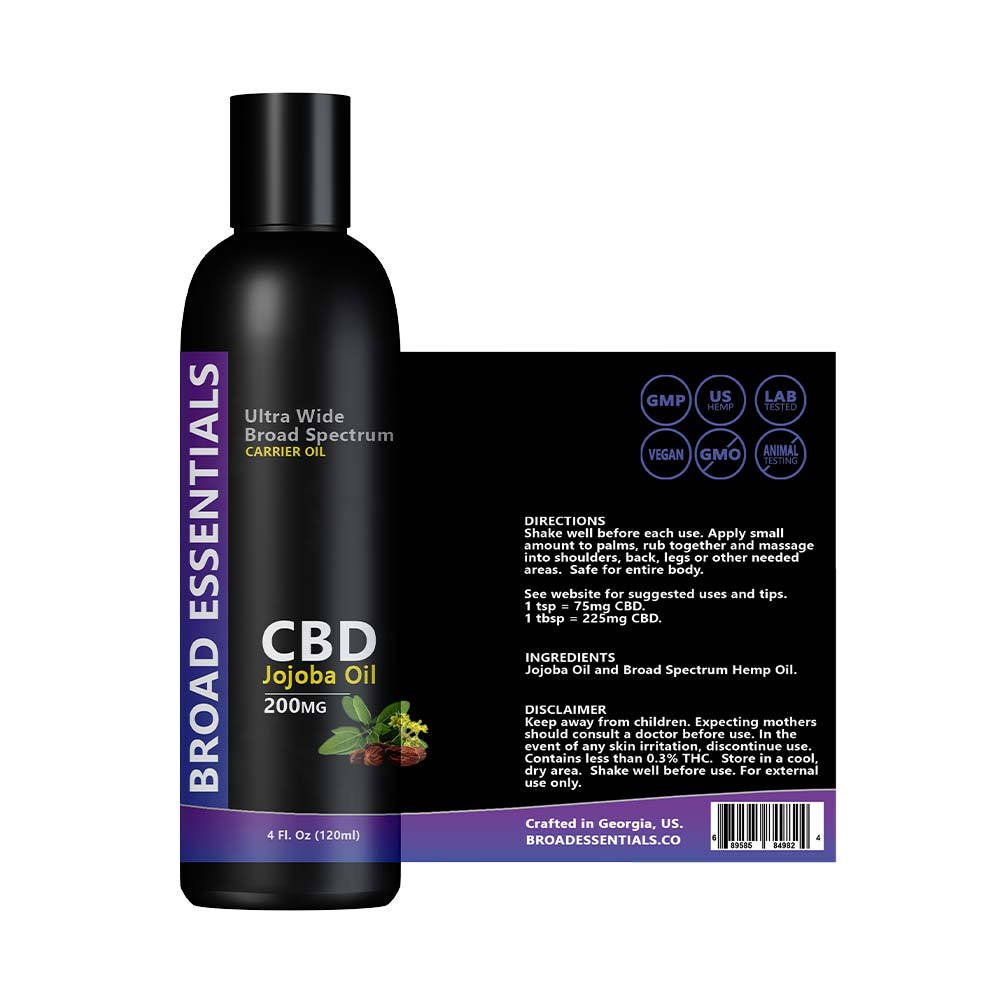 Botanical Oil - CBD Infused Jojoba Oil