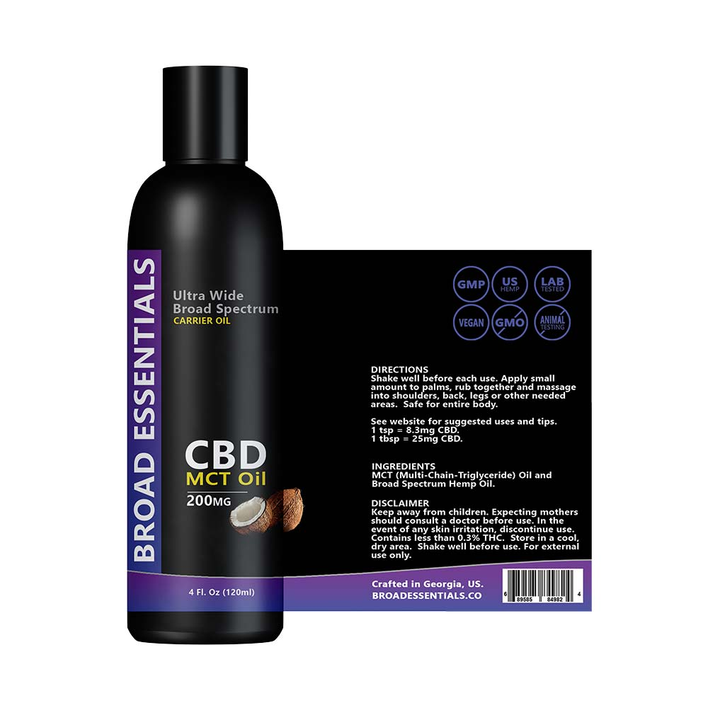 CBD MCT Oil | 200mg - 2000mg