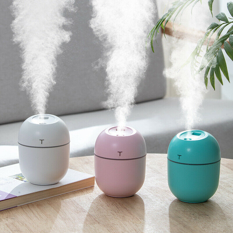 Air Humidifier Mini Ultrasonic USB Essential Oil Diffuser Car Purifier